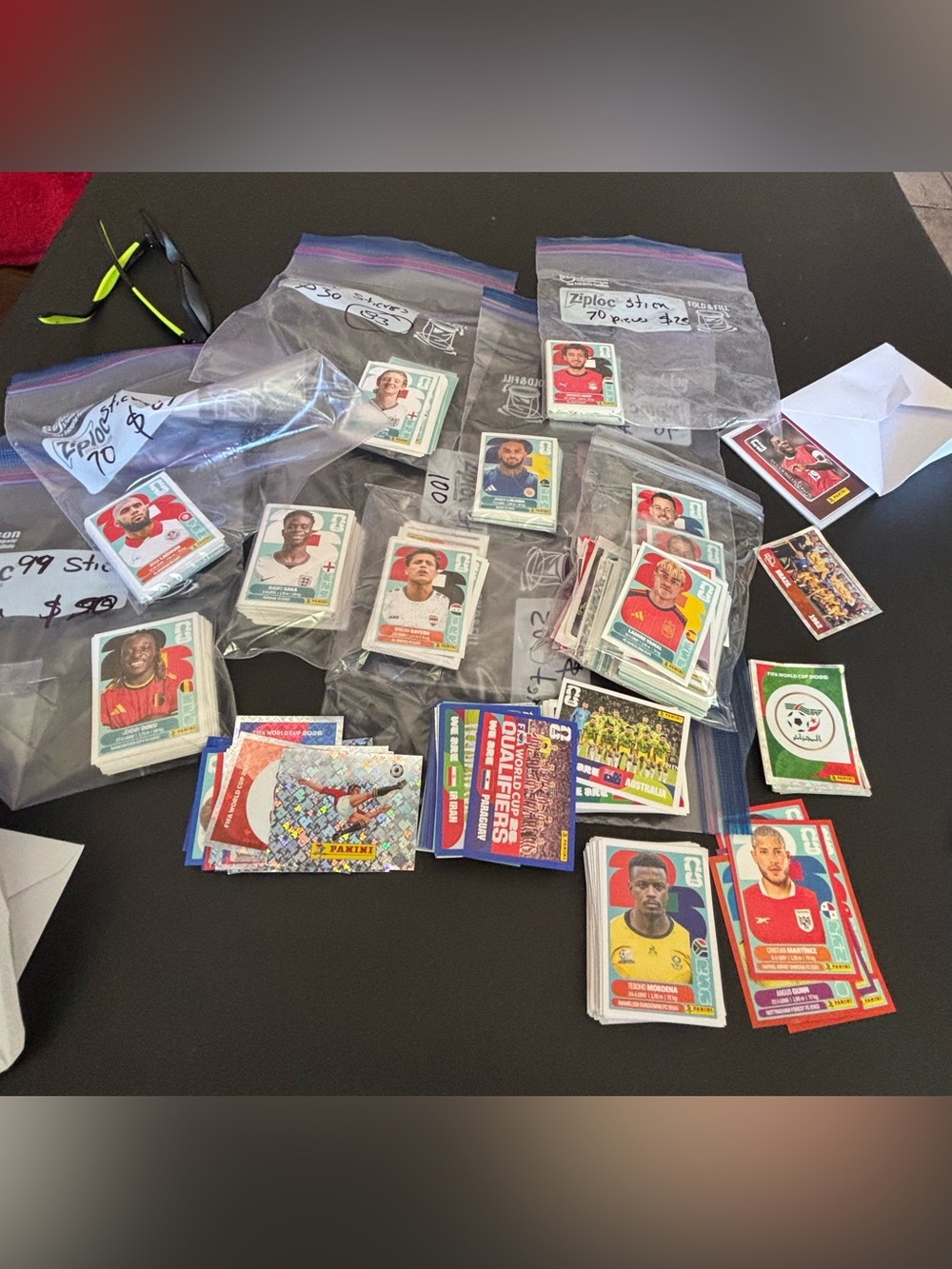 Panini Soccer Sticker Send me a message with the stickers you need to create a l